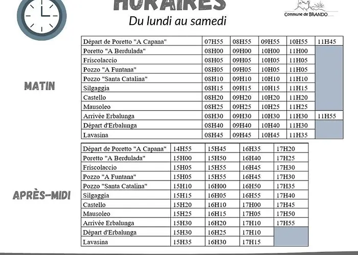 Village Cap-corse * Brando